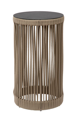 Lucide PINGI - Oplaadbare Vloerlamp Binnen/Buiten - Accu/Batterij - Ø 33,5 cm - LED 3 StepDim - 1x3W 3000K - IP44 - Taupe Lucide PINGI - Oplaadbare Vloerlamp Binnen/Buiten - Accu/Batterij - Ø 33,5 cm - LED 3 StepDim - 1x3W 3000K - IP44 - Taupe