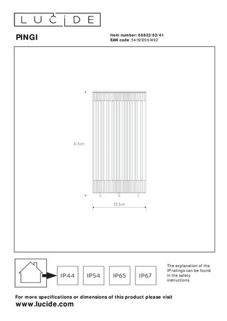 Lucide PINGI - Oplaadbare Vloerlamp Binnen/Buiten - Accu/Batterij - Ø 33,5 cm - LED 3 StepDim - 1x3W 3000K - IP44 - Taupe Lucide PINGI - Oplaadbare Vloerlamp Binnen/Buiten - Accu/Batterij - Ø 33,5 cm - LED 3 StepDim - 1x3W 3000K - IP44 - Taupe