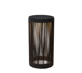 Lucide PINGI - Oplaadbare Vloerlamp Binnen/Buiten - Accu/Batterij - Ø 33,5 cm - LED 3 StepDim - 1x3W 3000K - IP44 - Zwart Lucide PINGI - Oplaadbare Vloerlamp Binnen/Buiten - Accu/Batterij - Ø 33,5 cm - LED 3 StepDim - 1x3W 3000K - IP44 - Zwart