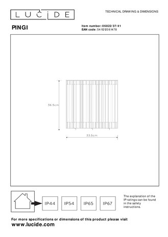 Lucide PINGI - Oplaadbare Vloerlamp Binnen/Buiten - Accu/Batterij - Ø 33,5 cm - LED 3 StepDim - 1x3W 3000K - IP44 - Taupe Lucide PINGI - Oplaadbare Vloerlamp Binnen/Buiten - Accu/Batterij - Ø 33,5 cm - LED 3 StepDim - 1x3W 3000K - IP44 - Taupe