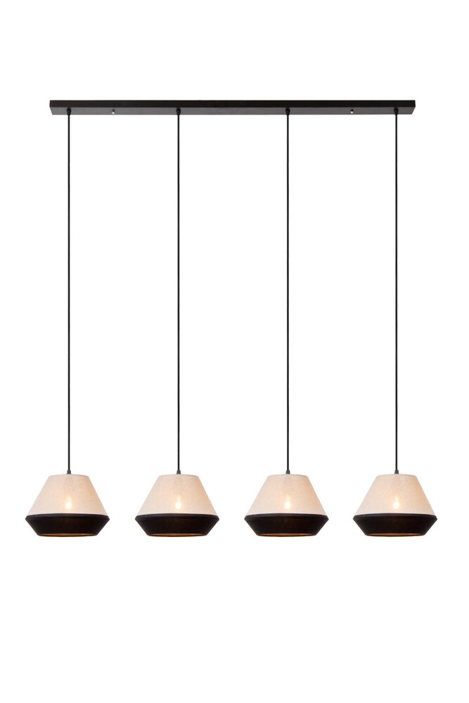 Lucide KALA - Hanglamp - 4xE14 - Taupe Lucide KALA - Hanglamp - 4xE14 - Taupe