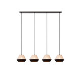 Lucide KALA - Hanglamp - 4xE14 - Taupe Lucide KALA - Hanglamp - 4xE14 - Taupe