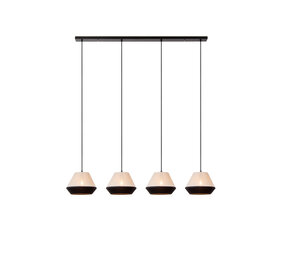 Lucide KALA - Hanglamp - 4xE14 - Taupe Lucide KALA - Hanglamp - 4xE14 - Taupe