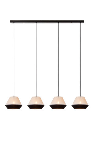 Lucide KALA - Hanglamp - 4xE14 - Taupe Lucide KALA - Hanglamp - 4xE14 - Taupe