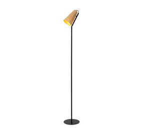 Lucide BENSEN - Vloerlamp - 1xE14 - Naturel
