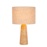 Lucide NIMUE - Tafellamp - Ø 30 cm - 1xE27 - Taupe