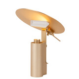 Lucide FITS - Tafellamp - Ø 20 cm - LED - 1x7W 3000K - Mat Goud / Messing | Premium Lucide FITS - Tafellamp - Ø 20 cm - LED - 1x7W 3000K - Mat Goud / Messing | Premium