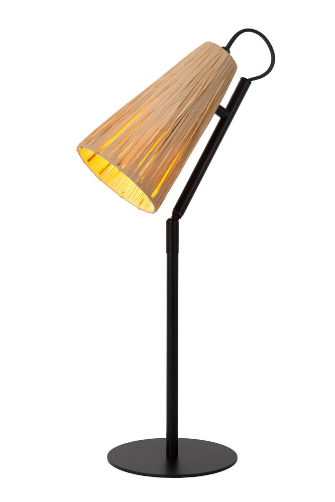 Lucide BENSEN - Tafellamp - 1xE14 - Naturel Lucide BENSEN - Tafellamp - 1xE14 - Naturel