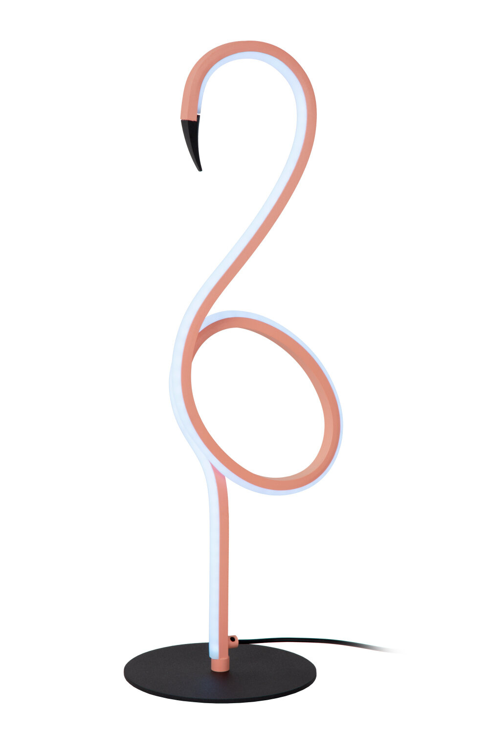 Lucide FLAMINGO - Tafellamp - LED Dimb. - RGB - Roze