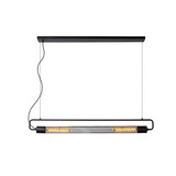 Lucide CALIXT - Hanglamp - 2xE27 - Zwart Lucide CALIXT - Hanglamp - 2xE27 - Zwart