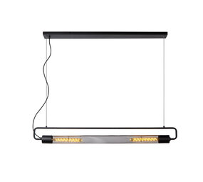 Lucide CALIXT - Hanglamp - 2xE27 - Zwart Lucide CALIXT - Hanglamp - 2xE27 - Zwart