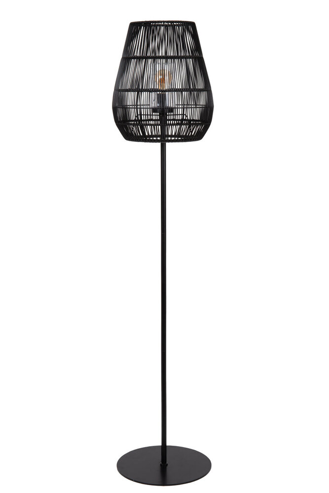 Lucide NERIDA - Vloerlamp Binnen/Buiten - Ø 35 cm - 1xE27 - IP44 - Zwart Lucide NERIDA - Vloerlamp Binnen/Buiten - Ø 35 cm - 1xE27 - IP44 - Zwart