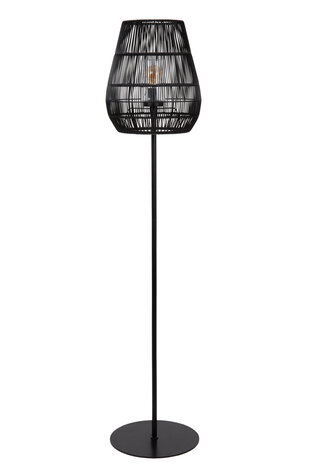 Lucide NERIDA - Vloerlamp Binnen/Buiten - Ø 35 cm - 1xE27 - IP44 - Zwart Lucide NERIDA - Vloerlamp Binnen/Buiten - Ø 35 cm - 1xE27 - IP44 - Zwart