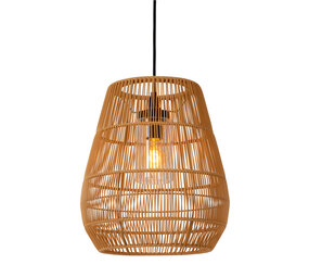 Lucide NERIDA - Hanglamp Binnen/Buiten - Ø 35 cm - 1xE27 - IP44 - Naturel Lucide NERIDA - Hanglamp Binnen/Buiten - Ø 35 cm - 1xE27 - IP44 - Naturel