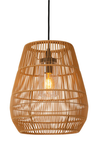 Lucide NERIDA - Hanglamp Binnen/Buiten - Ø 35 cm - 1xE27 - IP44 - Naturel Lucide NERIDA - Hanglamp Binnen/Buiten - Ø 35 cm - 1xE27 - IP44 - Naturel