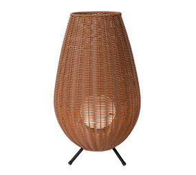Lucide COLIN IP44 - Oplaadbare Tafellamp Binnen/Buiten - Accu/Batterij - LED 3 StepDim - 1x3W 3000K - IP44 - Naturel Lucide COLIN IP44 - Oplaadbare Tafellamp Binnen/Buiten - Accu/Batterij - LED 3 StepDim - 1x3W 3000K - IP44 - Naturel