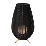 Lucide COLIN IP44 - Oplaadbare Tafellamp Binnen/Buiten - Accu/Batterij - LED 3 StepDim - 1x3W 3000K - IP44 - Zwart Lucide COLIN IP44 - Oplaadbare Tafellamp Binnen/Buiten - Accu/Batterij - LED 3 StepDim - 1x3W 3000K - IP44 - Zwart