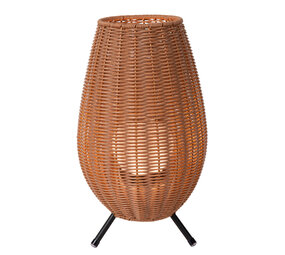 Lucide COLIN IP44 - Oplaadbare Tafellamp Binnen/Buiten - Accu/Batterij - LED 3 StepDim - 1x3W 3000K - IP44 - Naturel Lucide COLIN IP44 - Oplaadbare Tafellamp Binnen/Buiten - Accu/Batterij - LED 3 StepDim - 1x3W 3000K - IP44 - Naturel