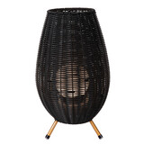 Lucide COLIN IP44 - Oplaadbare Tafellamp Binnen/Buiten - Accu/Batterij - LED 3 StepDim - 1x3W 3000K - IP44 - Zwart Lucide COLIN IP44 - Oplaadbare Tafellamp Binnen/Buiten - Accu/Batterij - LED 3 StepDim - 1x3W 3000K - IP44 - Zwart
