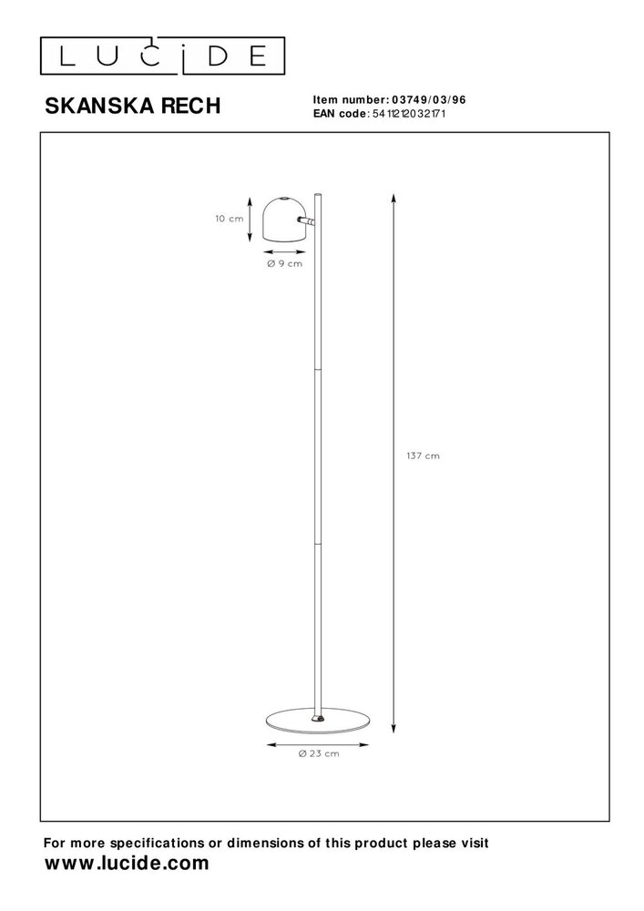 Lucide SKANSKA RECH - Oplaadbare Vloerlamp Binnen/Buiten - Accu/Batterij - Ø 23 cm - LED Dimb. - CCT - 1x3W 3000K/6000K - IP44 - Koffie Lucide SKANSKA RECH - Oplaadbare Vloerlamp Binnen/Buiten - Accu/Batterij - Ø 23 cm - LED Dimb. - CCT - 1x3W 3000K/6000K - IP44 - Koffie