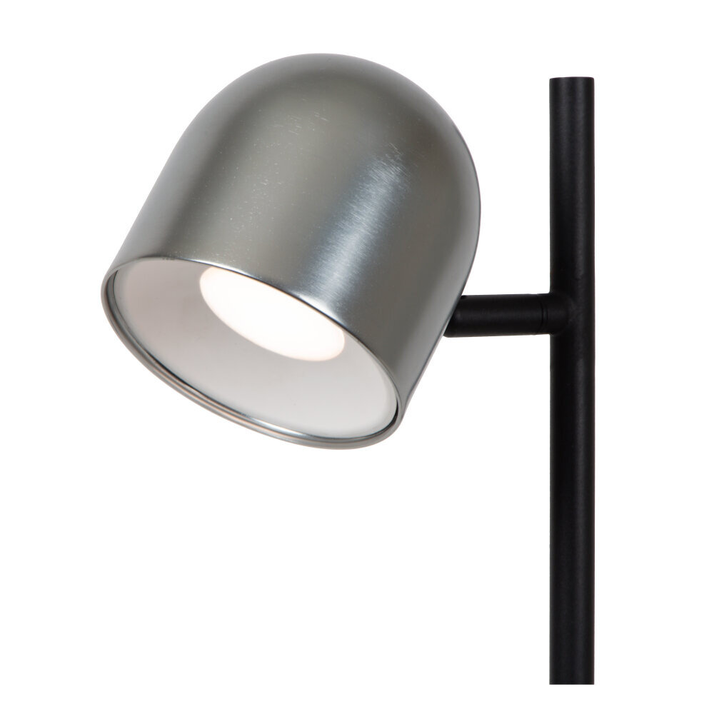 Lucide SKANSKA RECH - Oplaadbare Vloerlamp Binnen/Buiten - Accu/Batterij - Ø 23 cm - LED Dimb. - CCT - 1x3W 3000K/6000K - IP44 - Grijs ijzer Lucide SKANSKA RECH - Oplaadbare Vloerlamp Binnen/Buiten - Accu/Batterij - Ø 23 cm - LED Dimb. - CCT - 1x3W 3000K/6000K - IP44 - Grijs ijzer
