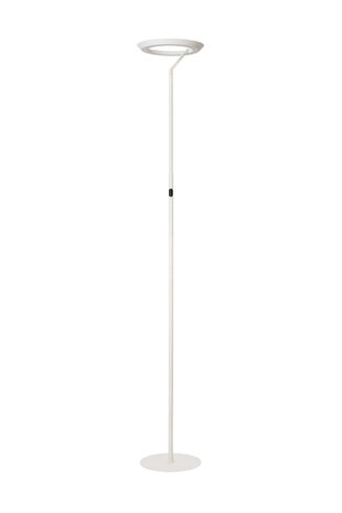 Lucide CELESTE - Vloerlamp - Ø 28 cm - LED Dimb. - 1x21W 2700K - Wit Lucide CELESTE - Vloerlamp - Ø 28 cm - LED Dimb. - 1x21W 2700K - Wit