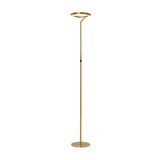Lucide CELESTE - Vloerlamp - Ø 28 cm - LED Dimb. - 1x21W 2700K - Mat Goud / Messing Lucide CELESTE - Vloerlamp - Ø 28 cm - LED Dimb. - 1x21W 2700K - Mat Goud / Messing