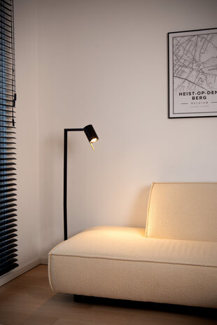 Lucide LESLEY - Leeslamp - 1xGU10 (MR16) - Zwart Lucide LESLEY - Leeslamp - 1xGU10 (MR16) - Zwart