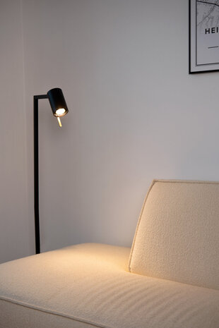 Lucide LESLEY - Leeslamp - 1xGU10 - Zwart