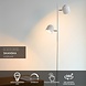 Lucide SKANSKA - Vloerlamp - LED 3 StepDim - 2x5W 3000K - Wit Lucide SKANSKA - Vloerlamp - LED 3 StepDim - 2x5W 3000K - Wit