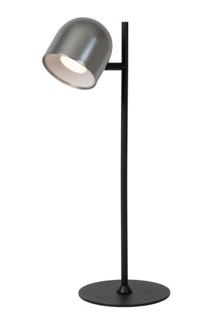 Lucide SKANSKA RECH - Oplaadbare Bureaulamp Binnen/Buiten - Accu/Batterij - LED Dimb. - CCT - 1x3W 3000K/6000K - IP44 - Grijs ijzer Lucide SKANSKA RECH - Oplaadbare Bureaulamp Binnen/Buiten - Accu/Batterij - LED Dimb. - CCT - 1x3W 3000K/6000K - IP44 - Grijs ijzer