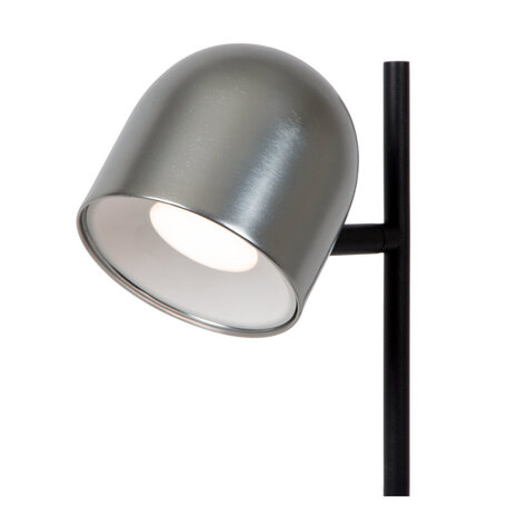 Lucide SKANSKA RECH - Oplaadbare Bureaulamp Binnen/Buiten - Accu/Batterij - LED Dimb. - CCT - 1x3W 3000K/6000K - IP44 - Grijs ijzer Lucide SKANSKA RECH - Oplaadbare Bureaulamp Binnen/Buiten - Accu/Batterij - LED Dimb. - CCT - 1x3W 3000K/6000K - IP44 - Grijs ijzer