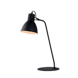Lucide SHADI - Bureaulamp - Ø 20 cm - 1xE14 - Zwart Lucide SHADI - Bureaulamp - Ø 20 cm - 1xE14 - Zwart