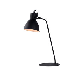 Lucide SHADI - Bureaulamp - Ø 20 cm - 1xE14 - Zwart Lucide SHADI - Bureaulamp - Ø 20 cm - 1xE14 - Zwart