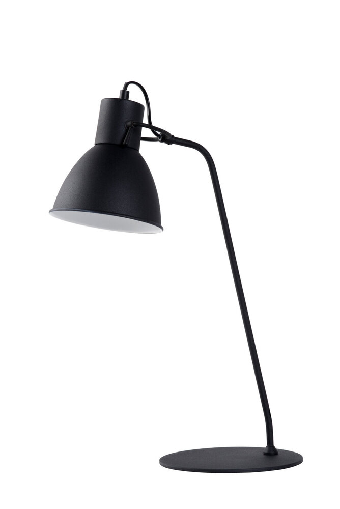 Lucide SHADI - Bureaulamp - Ø 20 cm - 1xE14 - Zwart Lucide SHADI - Bureaulamp - Ø 20 cm - 1xE14 - Zwart