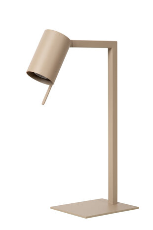 Lucide LESLEY - Bureaulamp - 1xGU10 - Taupe Lucide LESLEY - Bureaulamp - 1xGU10 - Taupe
