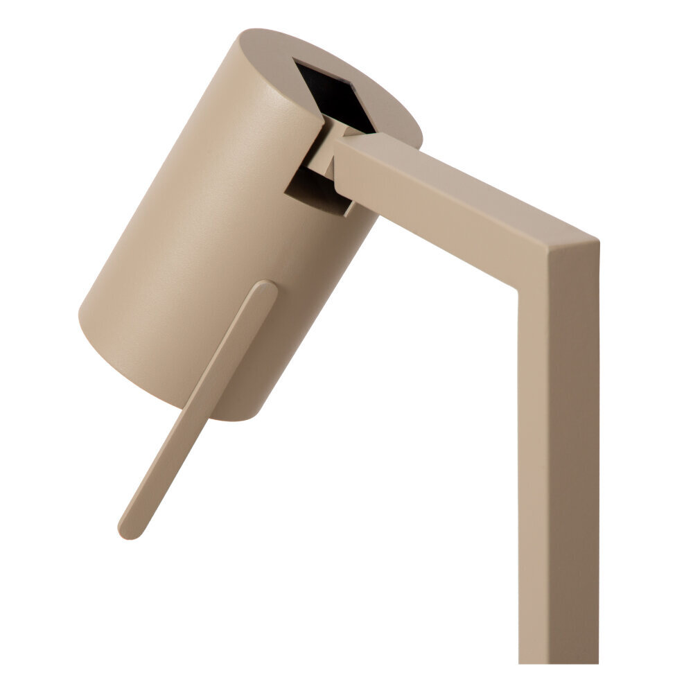 Lucide LESLEY - Bureaulamp - 1xGU10 - Taupe Lucide LESLEY - Bureaulamp - 1xGU10 - Taupe