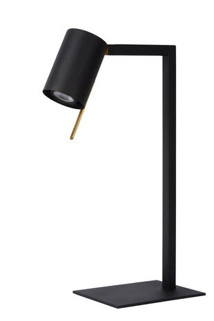 Lucide LESLEY - Bureaulamp - 1xGU10 - Zwart