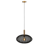 Lucide CORINA - Hanglamp - Ø 50 cm - 1xE27 - Zwart Lucide CORINA - Hanglamp - Ø 50 cm - 1xE27 - Zwart