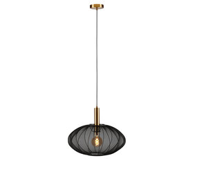 Lucide CORINA - Hanglamp - Ø 50 cm - 1xE27 - Zwart Lucide CORINA - Hanglamp - Ø 50 cm - 1xE27 - Zwart