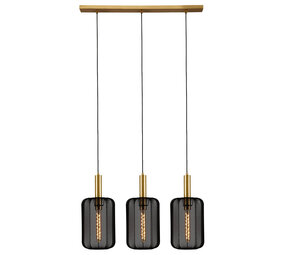 Lucide CORINA - Hanglamp - 3xE27 - Zwart Lucide CORINA - Hanglamp - 3xE27 - Zwart