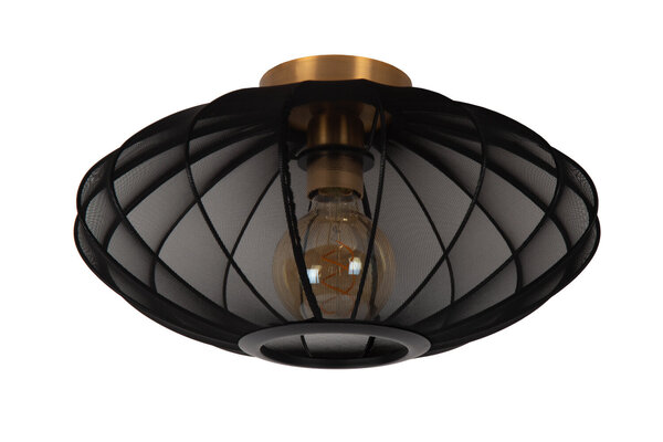Lucide CORINA - Plafonnière - Ø 40 cm - 1xE27 - Zwart Lucide CORINA - Plafonnière - Ø 40 cm - 1xE27 - Zwart
