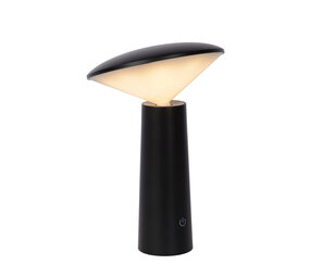 Lucide JIVE - Oplaadbare Tafellamp Binnen/Buiten - Accu/Batterij - Ø 13,7 cm - LED Dimb. - CCT - 1x3W 2800K/6500K - IP44 - Zwart Lucide JIVE - Oplaadbare Tafellamp Binnen/Buiten - Accu/Batterij - Ø 13,7 cm - LED Dimb. - CCT - 1x3W 2800K/6500K - IP44 - Zwart