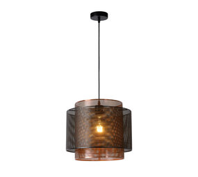 Lucide ORRIN - Hanglamp - Ø 34 cm - 1xE27 - Zwart Lucide ORRIN - Hanglamp - Ø 34 cm - 1xE27 - Zwart