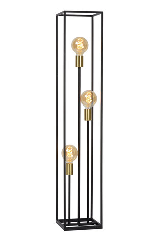 Lucide RUBEN - Vloerlamp - 3xE27 - Zwart Lucide RUBEN - Vloerlamp - 3xE27 - Zwart