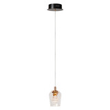 Lucide BERLIANE - Hanglamp - Ø 12 cm - LED Dimb. - 1x4W 2700K - Met vervangbare LED-module - Transparant | Essential Lucide BERLIANE - Hanglamp - Ø 12 cm - LED Dimb. - 1x4W 2700K - Met vervangbare LED-module - Transparant | Essential