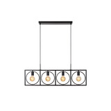 Lucide SUUS - Hanglamp - 4xE27 - Zwart Lucide SUUS - Hanglamp - 4xE27 - Zwart