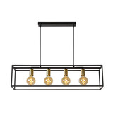 Lucide RUBEN - Hanglamp - 4xE27 - Zwart Lucide RUBEN - Hanglamp - 4xE27 - Zwart