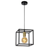 Lucide RUBEN - Hanglamp - 1xE27 - Zwart Lucide RUBEN - Hanglamp - 1xE27 - Zwart