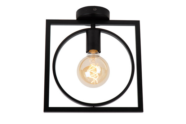 Lucide SUUS - Plafonnière - 1xE27 - Zwart Lucide SUUS - Plafonnière - 1xE27 - Zwart